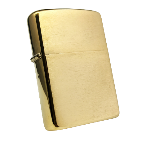 Bật Lửa Zippo Mạ Vàng Gold Plated Cổ Đời 1 Vạch Sắc Năm 1981 ZQH44