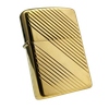 Bật Lửa Zippo Mạ Vàng Gold Plated Cổ Vân Xéo Đời 1 Vạch Sắc Năm 1981 ZQH45
