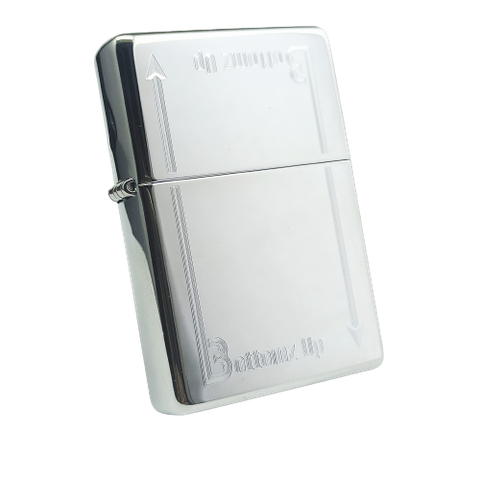Bật Lửa Zippo 2 Mộc Đáy Bản Đầu Tiên năm 2008 ZL297