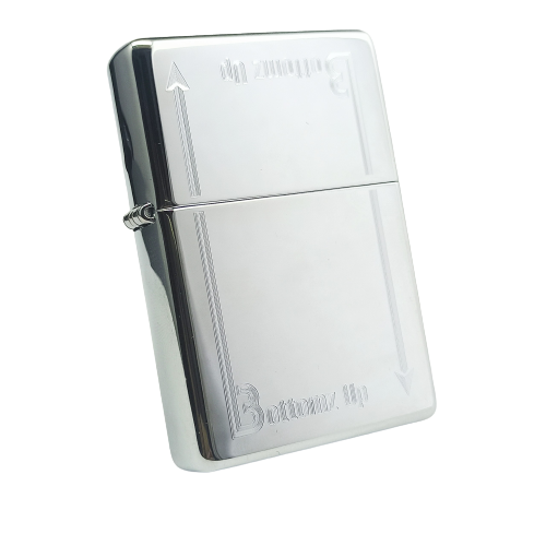 Bật Lửa Zippo 2 Mộc Đáy Bản Đầu Tiên năm 2008 ZL297