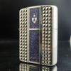 Bật Lửa Zippo Used Armor Vân Kim Cương Men Tím Vân Đá Rất Hiếm năm 2004 ZQHU12