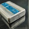 Bật Lửa Zippo Used Armor Vân Sóng Men Xanh Vân Đá Rất Hiếm năm 2005 ZQHU13