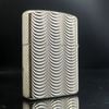 Bật Lửa Zippo Used Armor Vân Sóng Men Xanh Vân Đá Rất Hiếm năm 2005 ZQHU13