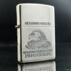 Bật Lửa Zippo Used Chủ Đề Đầu Đại Bàng USA Đắp Nổi Cực Hiếm Đời VII La Mã Năm 1991 QHU14