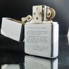 Bật Lửa Zippo Chặt Góc Vintage Bức Thư 1 La Mã Không Mộc Tháng Bản Thử Nghiệm đời 1 La Mã năm 1985 CỰC HIẾM ZQHU11