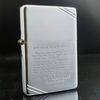 Bật Lửa Zippo Chặt Góc Vintage Bức Thư 1 La Mã Không Mộc Tháng Bản Thử Nghiệm đời 1 La Mã năm 1985 CỰC HIẾM ZQHU11