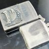 Bật Lửa Zippo Used Chủ Đề Đầu Đại Bàng USA Cực Hiếm Đời IX La Mã Năm 1993 ZQHU10