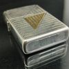 Bật Lửa Zippo Used Họa Tiết Thổ Cẩm Đắp Nổi Bạc Vàng Rất Hiếm Đời V La Mã Năm 1989 ZQHU7