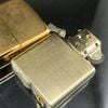 Bật Lửa Zippo Mạ Vàng Gold Plated Cổ Vân Xéo Đời 1 Vạch Sắc Năm 1981 ZQH45