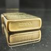 Bật Lửa Zippo Mạ Vàng Gold Plated Cổ Đời 1 Vạch Sắc Năm 1981 ZQH44