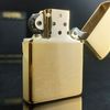 Bật Lửa Zippo Mạ Vàng Gold Plated Cổ Đời 1 Vạch Sắc Năm 1981 ZQH44