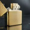 Bật Lửa Zippo Mạ Vàng Gold Plated Cổ Đời 1 Vạch Sắc Năm 1981 ZQH44