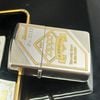 Bật Lửa Zippo Mạ Bạc Đắp Nổi Vàng Bản Giới Hạn 500 Chiếc Toàn Thế Giới đời IX La Mã năm 1993 ZL292