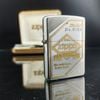 Bật Lửa Zippo Mạ Bạc Đắp Nổi Vàng Bản Giới Hạn 500 Chiếc Toàn Thế Giới đời IX La Mã năm 1993 ZL292