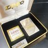 Bật Lửa Zippo Mạ Bạc Đắp Nổi Vàng Bản Giới Hạn 500 Chiếc Toàn Thế Giới đời IX La Mã năm 1993 ZL292