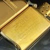 Bật Lửa Zippo Chu Niên 32-85 Slim Brass năm 1985 ZL293