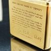Bật Lửa Zippo Chu Niên 1932 - 1984 Slolid Brass Bức Thư Ông Tổ CỰC HIẾM năm 1984 ZQH42