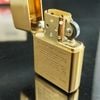 Bật Lửa Zippo Chu Niên 1932 - 1984 Slolid Brass Bức Thư Ông Tổ CỰC HIẾM năm 1984 ZQH42