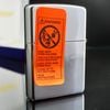 Bật Lửa Zippo Mũi Giáo Đá Ngọc Lam Đời Mộc Đáy Kép XVI La Mã năm 2000 ZL289