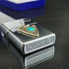 Bật Lửa Zippo Mũi Giáo Đá Ngọc Lam Đời Mộc Đáy Kép XVI La Mã năm 2000 ZL289