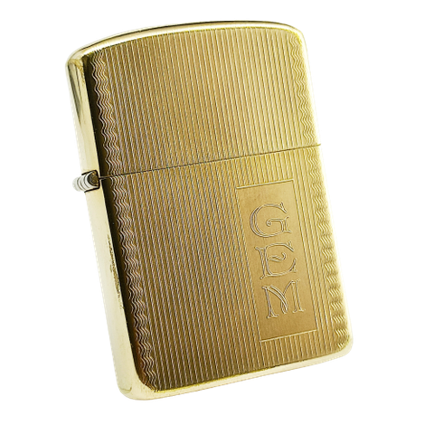 Bật Lửa Zippo 10K GF Gold Filled Bọc Vàng 10K Đời 1950s Cực Hiếm Giá Trị Sưu Tầm Cực Cao ZQHU46