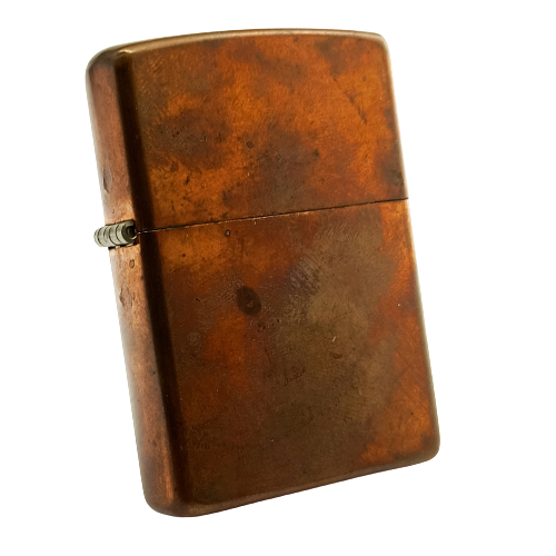 Bật Lửa Zippo Copper Đồng Đỏ Hiếm Giá Trị Sưu Tầm Cao Năm 2003 ZQH48