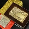 Bật Lửa Zippo Mạ Vàng Gold Plated Đời 6 Vạch Sắc Năm 1976 Rất Hiếm ZQH51