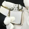 BẬT LỬA ZIPPO BẠC ĐÚC NGUYÊN KHỐI STERLING BẢN VINTAGE KHÔNG CHẶT GÓC NĂM 1995 ZBU61