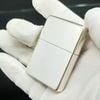 BẬT LỬA ZIPPO BẠC ĐÚC NGUYÊN KHỐI STERLING BẢN VINTAGE KHÔNG CHẶT GÓC NĂM 1995 ZBU61