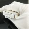 BẬT LỬA ZIPPO BẠC ĐÚC NGUYÊN KHỐI STERLING CHỮ XÉO CỔ HIẾM NĂM 1991 ZBU65
