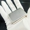 BẬT LỬA ZIPPO ARMOR VỎ DẦY BẠC ĐÚC NGUYÊN KHỐI STERLING NĂM 2009 ZBU71