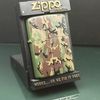 Bật Lửa Zippo Camo rằn ri quân đội đời 6 vạch huyền năm 1984 bản đầu tiên dòng Camo cực hiếm ZC94