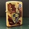 Bật Lửa Zippo Operation Desert Storm Gulf War đời VI La Mã năm 1990 Chiến Tranh Vùng Vịnh Bão Táp Sa Mạc ZL309