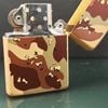 Bật Lửa Zippo Operation Desert Storm Gulf War đời VI La Mã năm 1990 Chiến Tranh Vùng Vịnh Bão Táp Sa Mạc ZL309