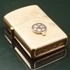 Bật Lửa Anson USA Bọc Vàng 12K GF Gold Filled Emblem Vàng Nguyên Khối sản xuất thập niên 50 Cực Hiếm, Giá Trị Sưu Tầm Rất Cao ZQH56
