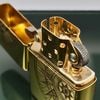 BẬT LỬA ZIPPO BRASS ĐỒNG KHỐI HỌA TIẾT LA BÀN - BẢN ĐỒ ZKB90