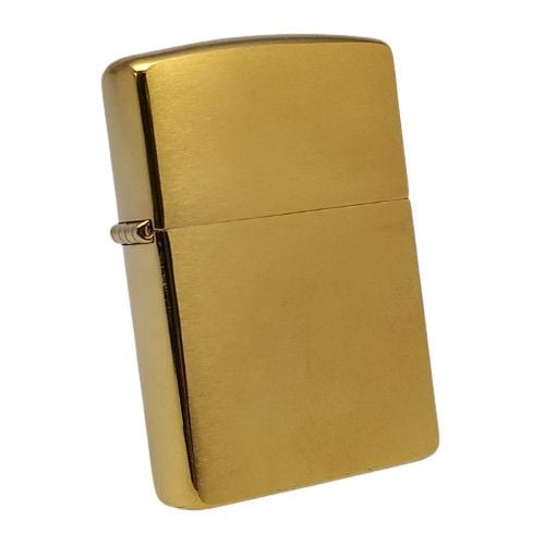 BẬT LỬA ZIPPO ĐỒNG KHỐI MẠ VÀNG TRƠN ĐỜI VIII LA MÃ NĂM 1992 ZL317