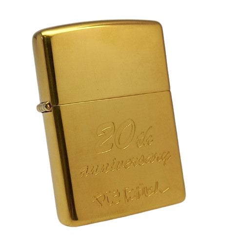 BẬT LỬA ZIPPO MẠ VÀNG GOLD PLATED CHỦ ĐỀ 20TH ĐỜI IX LA MÃ NĂM 1993 ZL313