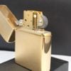 BẬT LỬA ZIPPO ĐỒNG KHỐI MẠ VÀNG TRƠN ĐỜI VIII LA MÃ NĂM 1992 ZL317
