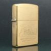 BẬT LỬA ZIPPO BRASS ĐỒNG KHỐI ĐỜI IX LA MÃ NĂM 1993 ZL311