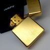 BẬT LỬA ZIPPO MẠ VÀNG GOLD PLATED VÂN CHÉO ĐỜI VIII LA MÃ NĂM 1992 ZL316