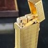 Bật Lửa Dunhill Bọc Vàng Vân Kim Cương DH98