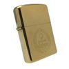Bật Lửa Zippo Đồng Khối Mạ Vàng Chủ Đề Đảo Guam Năm 1990 đời VI La Mã Gold Plated  ZL376
