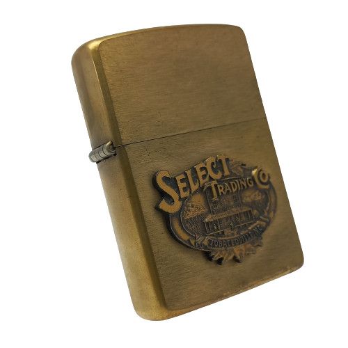 Bật Lửa Zippo Đồng Khối Chủ Đề Emblem Select Trading.Co Năm 1994 Đời X La Mã  ZL339