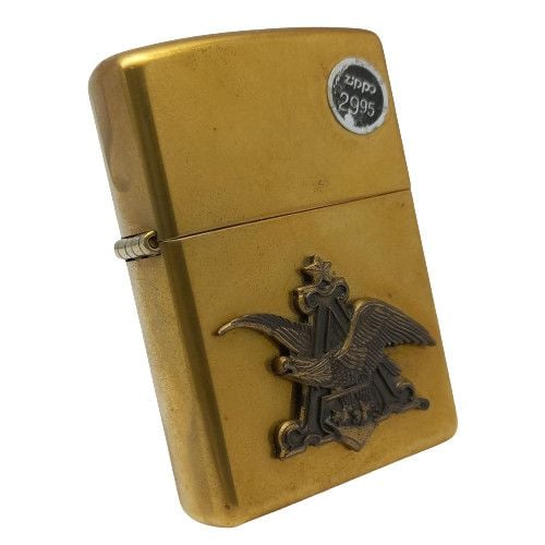 Bật Lửa Zippo Đồng Khối Emblem Chủ Đề Bia Budweiser Năm 2000 Đời XVI La Mã  ZL338