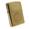 Bật Lửa Zippo Đồng Khối Mạ Vàng Chủ Đề Đảo Guam Năm 1990 đời VI La Mã Gold Plated  ZL377