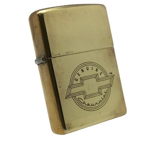 Bật Lửa Zippo Đồng Khối Brass Khắc Ăn Mòn Axit Năm 1998 đời XIV La Mã  ZL350
