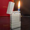 D170 - Bật Lửa Dupont Sọc Vuông Trắng