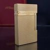D167 - Bật Lửa Dupont Mạ Vàng Ô Vuông Nhỏ