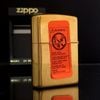 Bật Lửa Zippo Đồng Khối Brass Sơn Hấp Nhiệt Năm 1998 đời XIV La Mã  ZL351